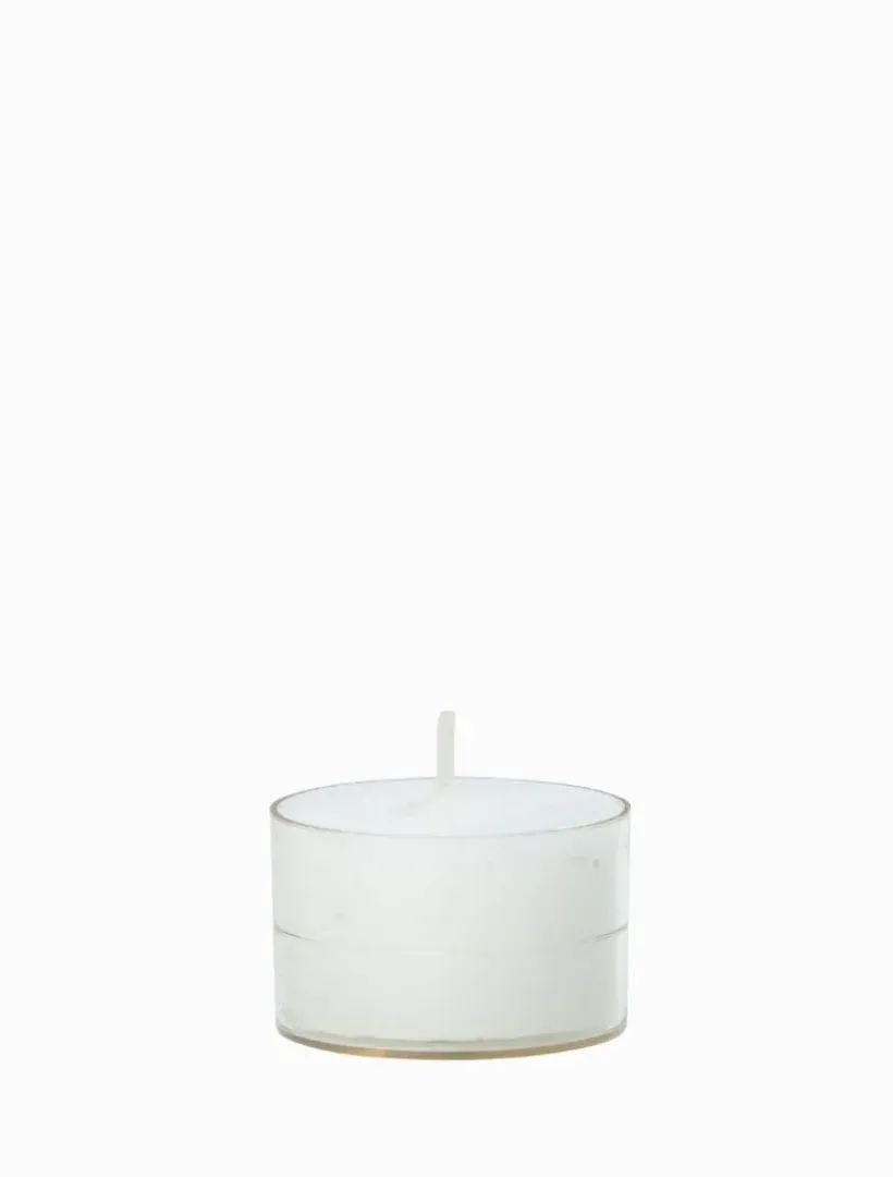 Unscented Candles*3rd Party Other Acrylic Cup Tealight White
