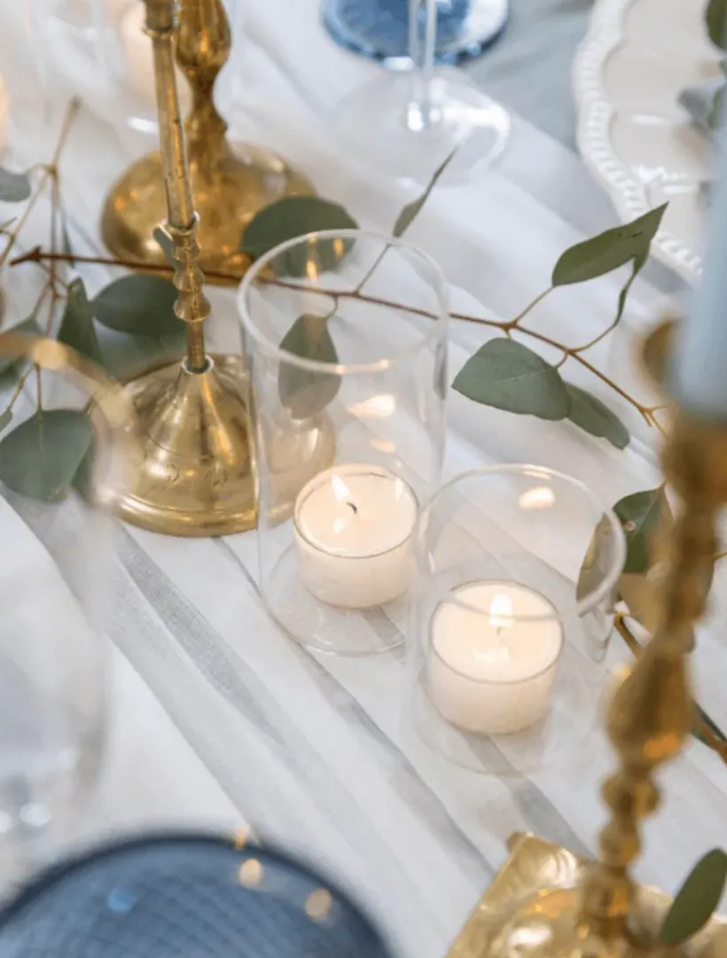 Unscented Candles*3rd Party Other Acrylic Cup Tealight White