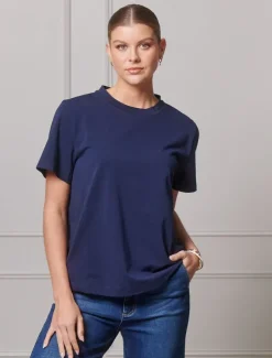 Shirts And Tops*Zjoosh Alice Tee Navy