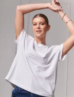 Shirts And Tops*Zjoosh Alice Tee White