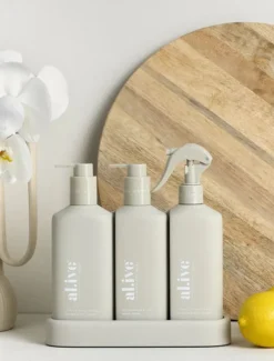 Hand & Body Sets|Hand Wash*Al.ive Lemon u0026 Pomegranate + Watermelon u0026 Lime Kitchen Trio