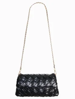 Clutches*Zjoosh Amber Woven Bag - FINAL SALE Black