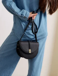 Cross Body Bags|Zjoosh Leather*Zjoosh Anais Cross Body Bag Black