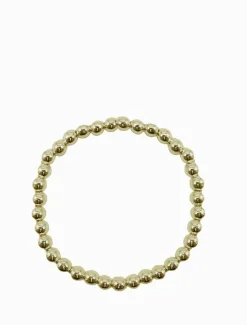Bangles And Bracelets|Gold Jewellery*Zjoosh Ball Stretch Bracelet Gold