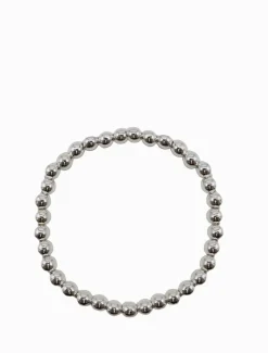Bangles And Bracelets|Silver Jewellery*Zjoosh Ball Stretch Bracelet Silver