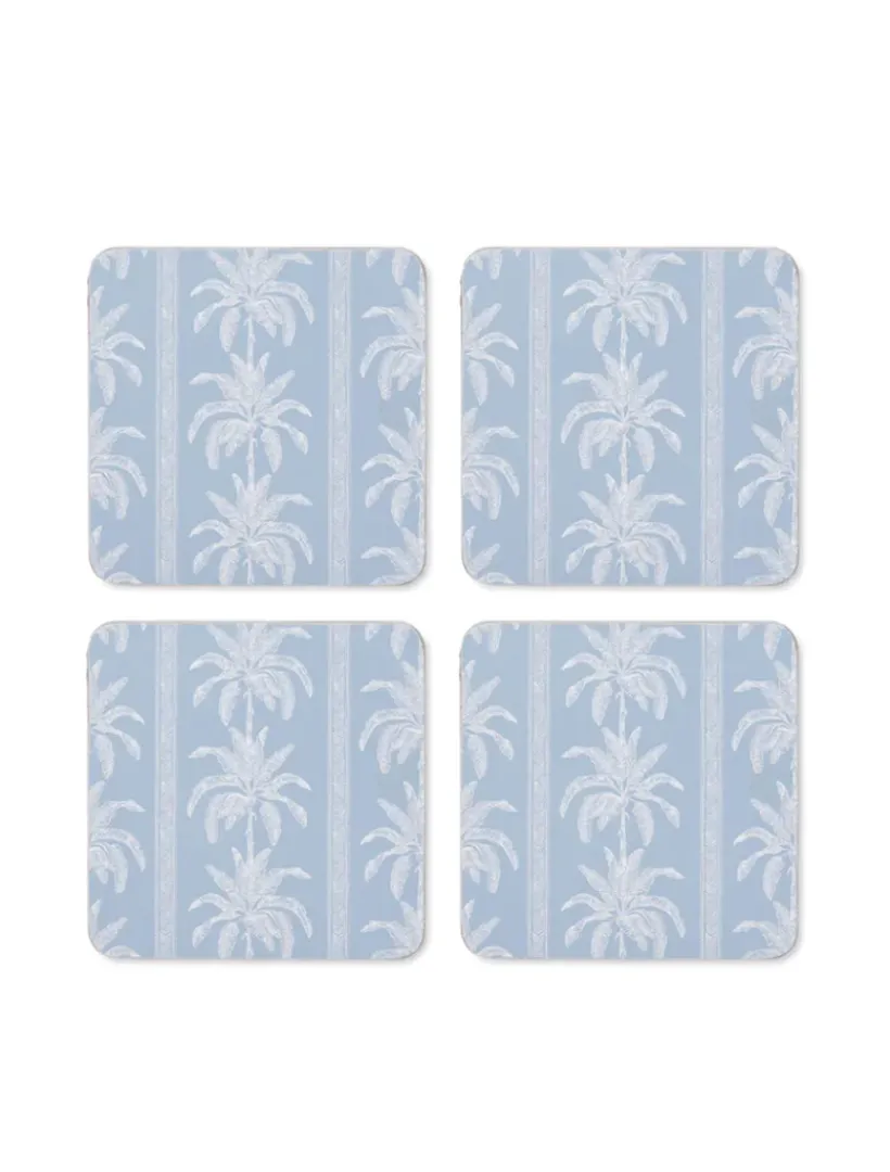 Coasters & Placemats*3rd Party Other Banana Tree Square Coaster Set 4