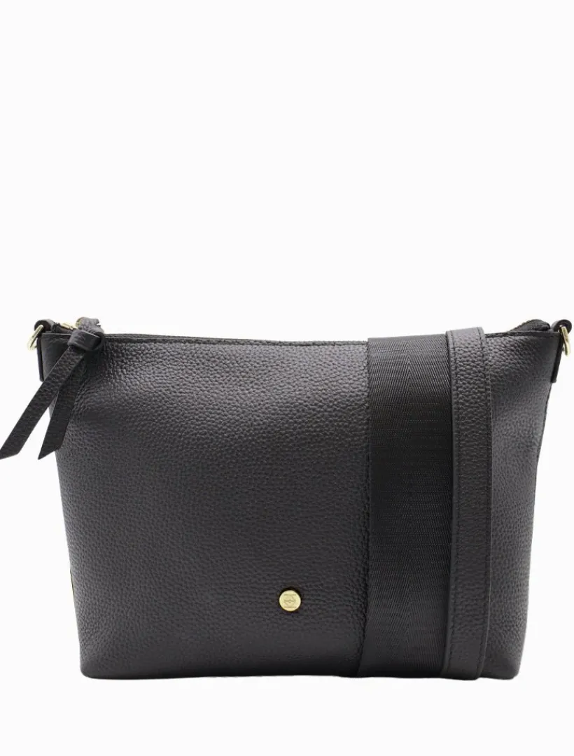Cross Body Bags|Zjoosh Leather*Zjoosh Bancroft Cross Body Bag Black