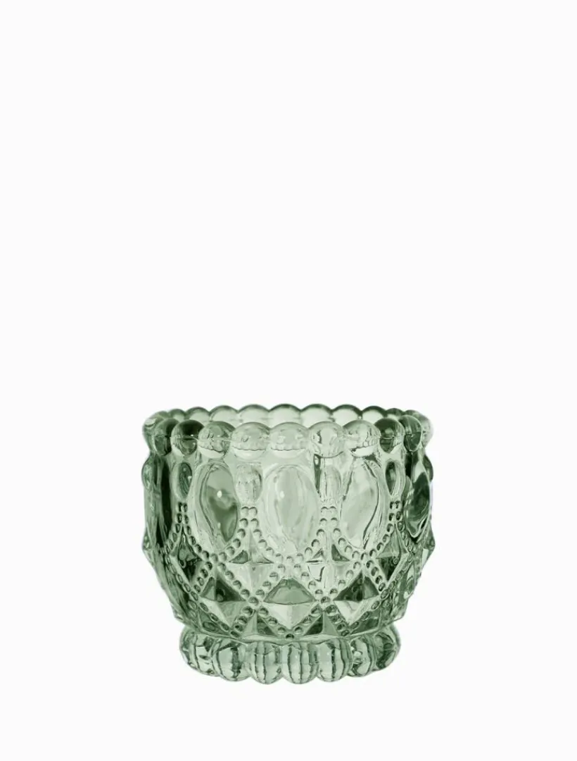 Tea Lights & Candle Holders*Zjoosh Baroque Tealight Holder Sage