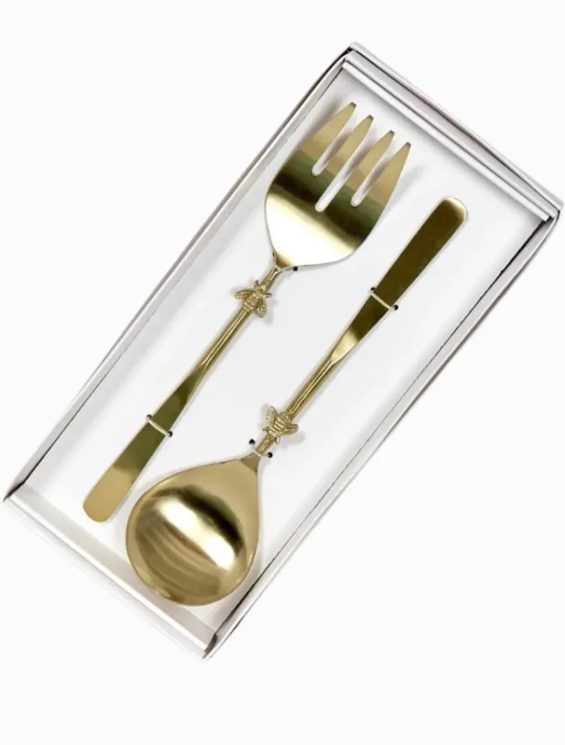 Cutlery & Servers*3rd Party Other Bee Salad Server Set