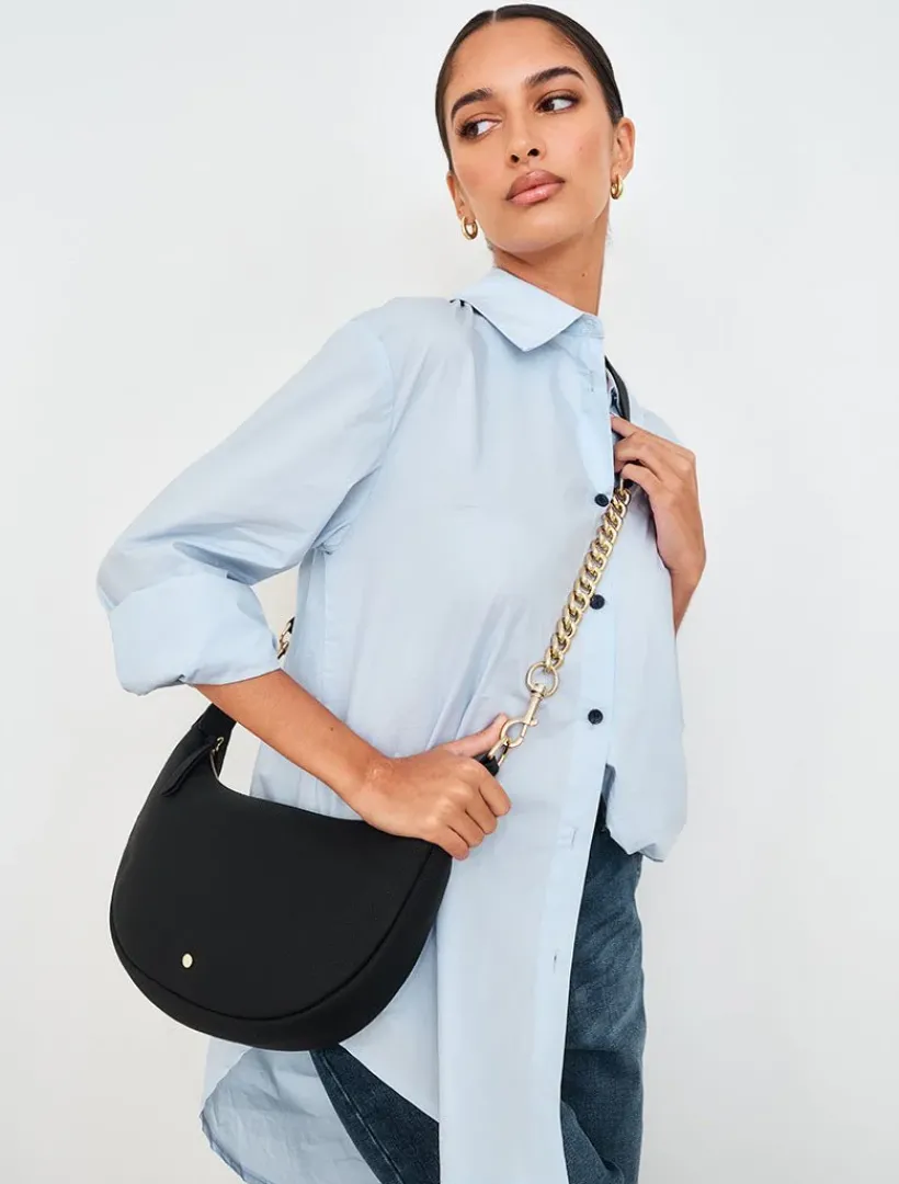Cross Body Bags|Zjoosh Leather*Zjoosh Billie Shoulder Bag Black