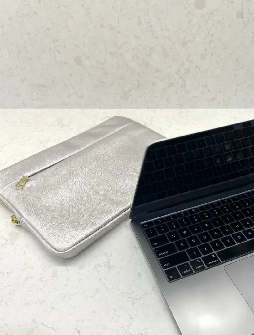 Wallets And Purses|Travel And Cosmetic Bags*Zjoosh Billy Laptop Cover Silver