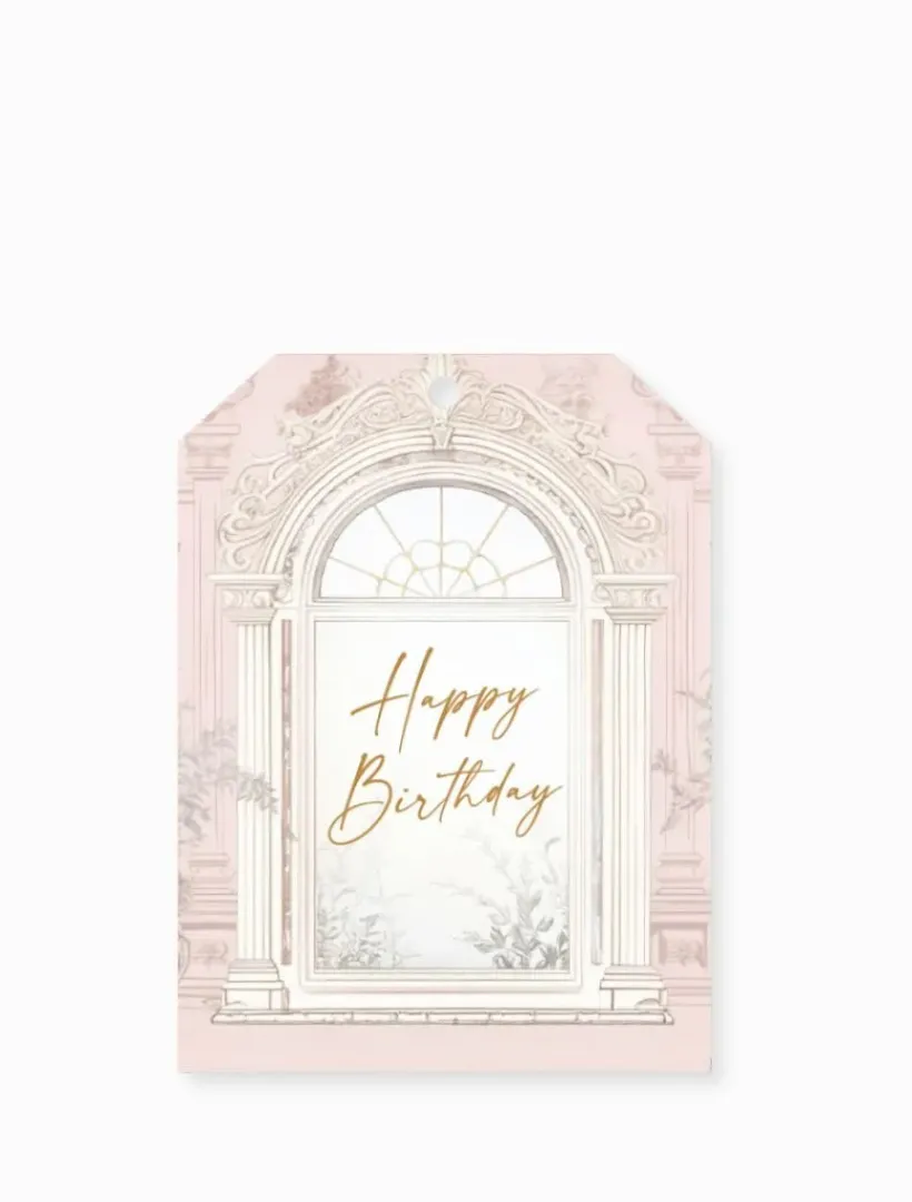 Stationery*Zjoosh Birthday Window Tag