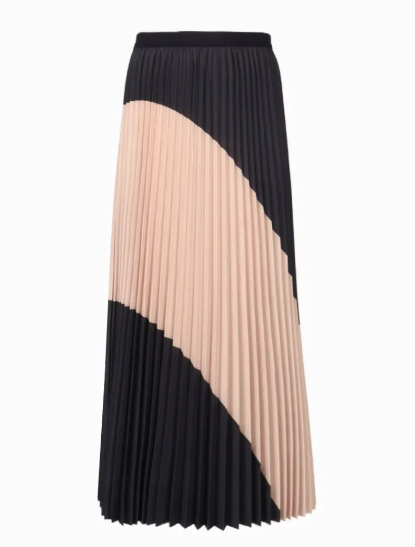 Skirts*Zjoosh Black Caramel Pleat Skirt