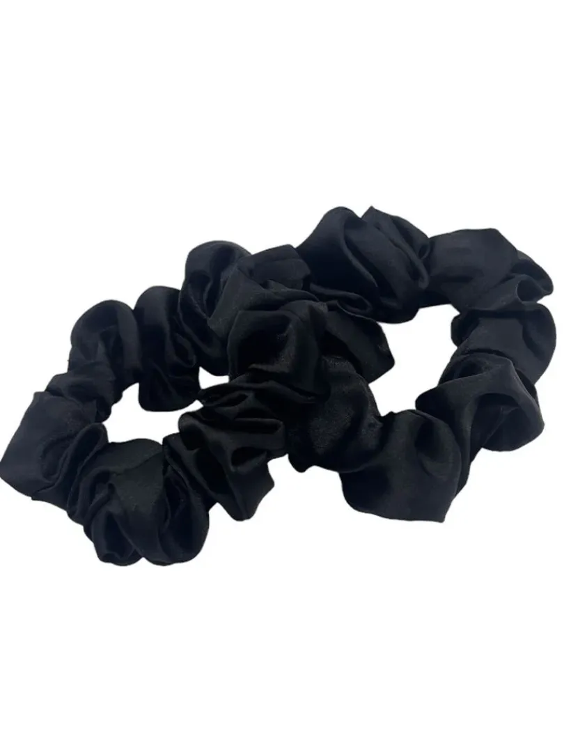 Hats & Hair Accessories*Zjoosh Scrunchie Set of 2 Black