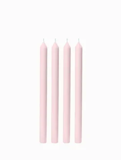 Unscented Candles*3rd Party Other Blush Pink 30cm Dinner Candle (Pack of 4)