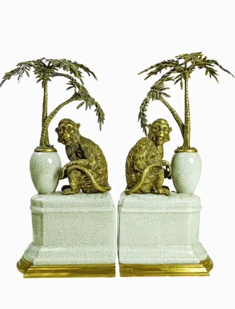Home Ornaments|Ceramics*3rd Party Other Bombay Book End Set