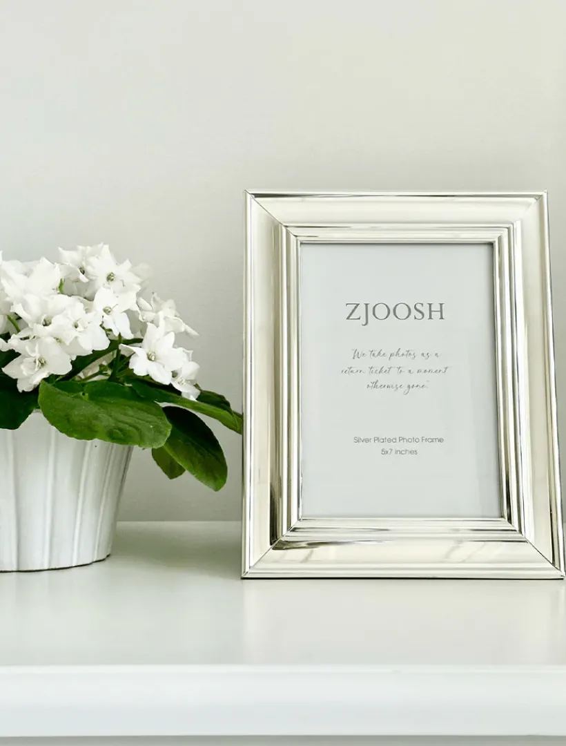 Photo Frames*Zjoosh Bomley Photo Frame 5x7 Silver