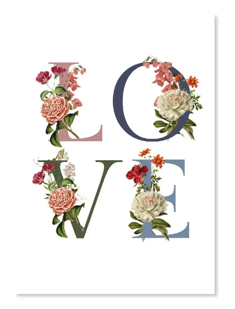 Stationery*Zjoosh Botanical Love Card