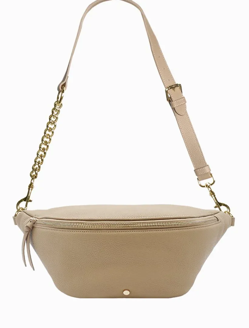Bum Bags|Zjoosh Leather*Zjoosh Brandi Sling Bag Hazelnut