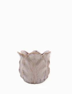 Vases & Pots|Ceramics*Zjoosh Cabbage Leaf Pot Small Pink