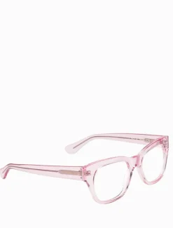Reading Glasses*Caddis Miklos Polished Clear Pink