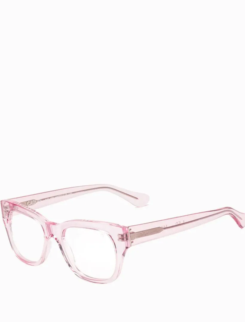 Reading Glasses*Caddis Miklos Polished Clear Pink