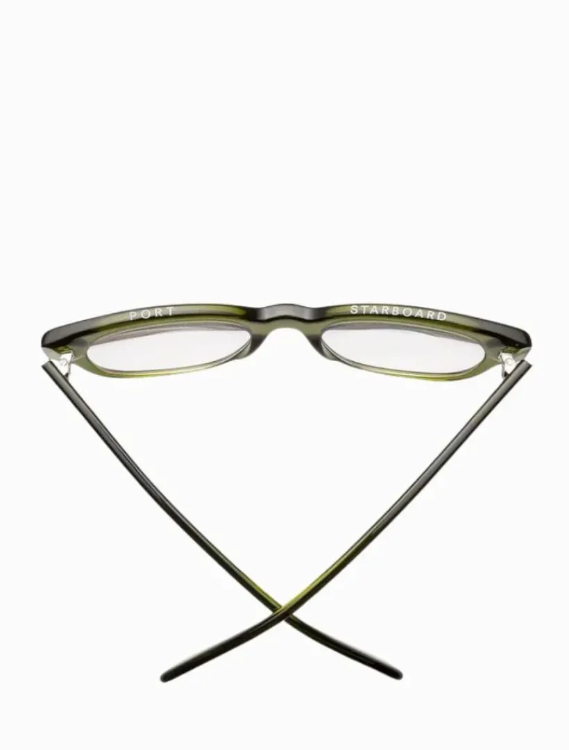 Reading Glasses*Caddis Miklos Polished Heritage Green