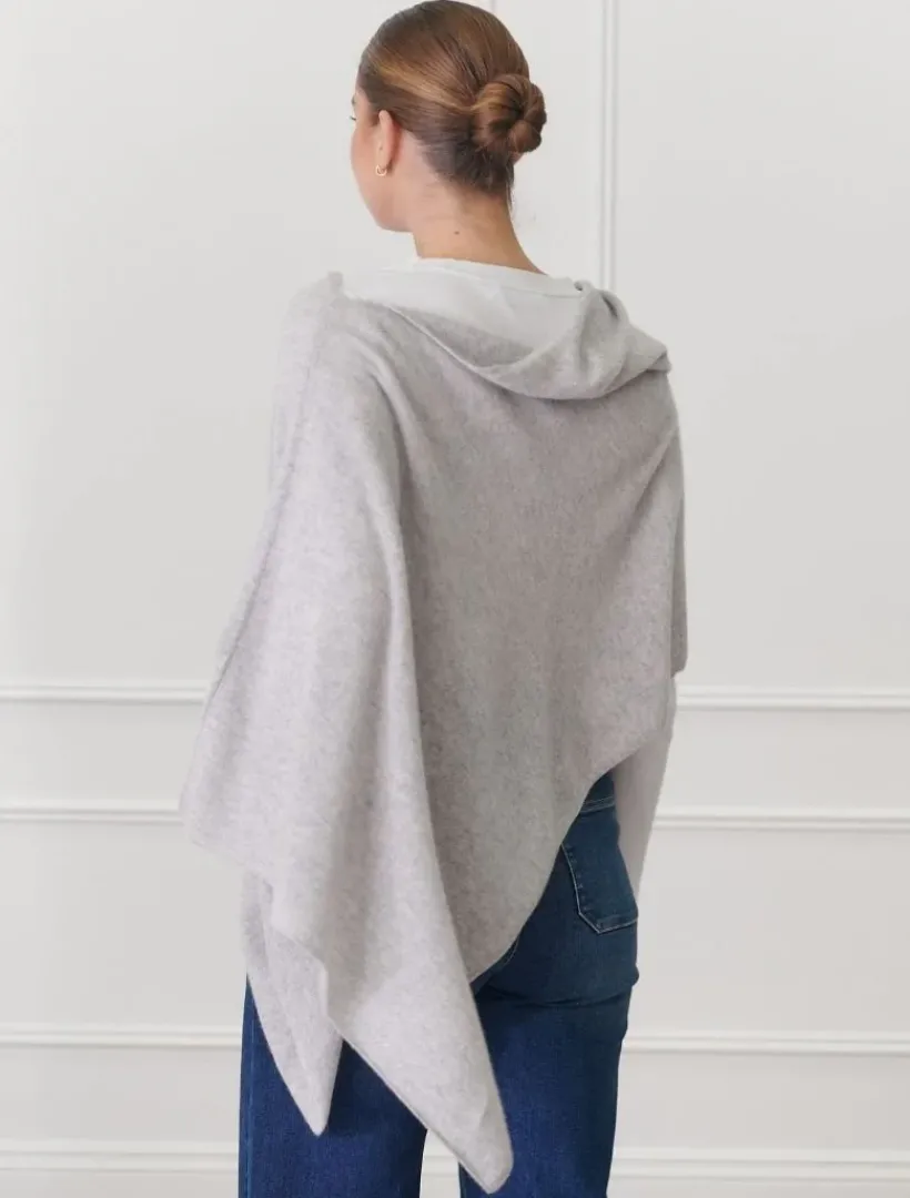 Scarves|Ponchos And Ponchettes*Zjoosh Cashmere Ponchette Grey