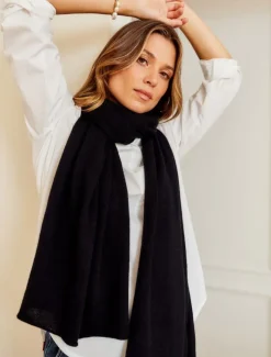 Cashmere Scarves|Scarves*Zjoosh Cashmere Scarf Black