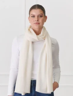 Cashmere Scarves|Scarves*Zjoosh Cashmere Scarf Cream