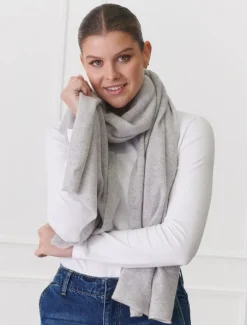 Cashmere Scarves|Scarves*Zjoosh Cashmere Scarf Grey
