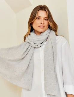 Cashmere Scarves|Scarves*Zjoosh Cashmere Scarf Grey