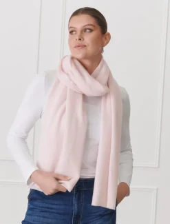 Cashmere Scarves|Scarves*Zjoosh Cashmere Scarf Parfait Pink ParfaitPink