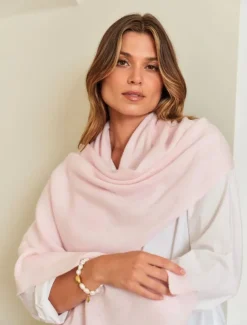 Cashmere Scarves|Scarves*Zjoosh Cashmere Scarf Parfait Pink ParfaitPink
