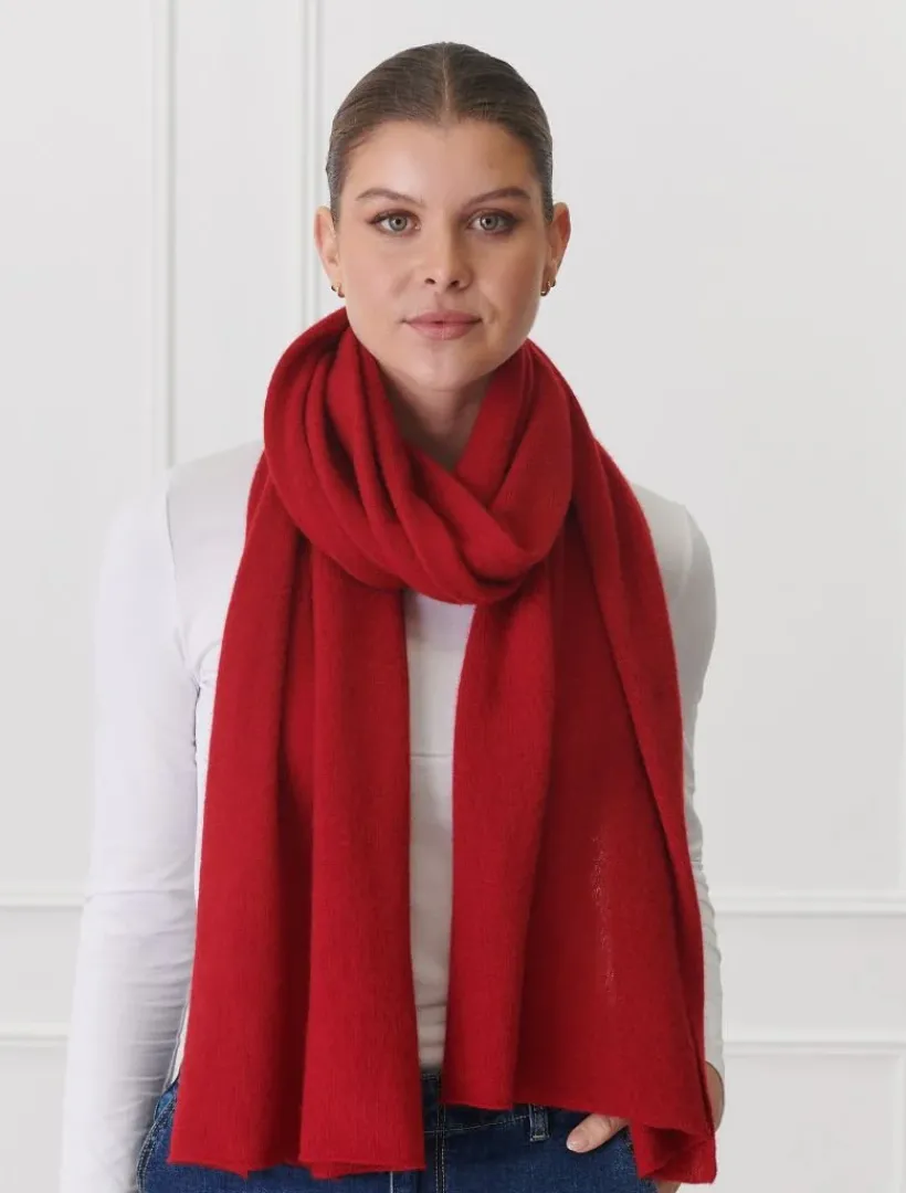 Cashmere Scarves|Scarves*Zjoosh Cashmere Scarf Rosewood
