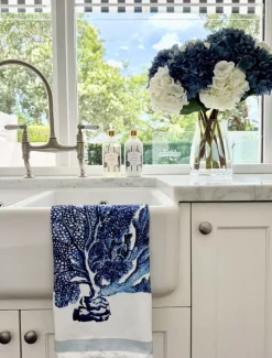 Towels*Zjoosh CC Botanical Tea Towel Aquatic