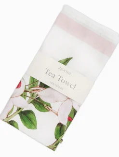 Towels*Zjoosh CC Botanical Tea Towel Jasmine