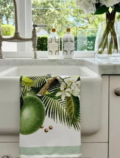 Towels*Zjoosh CC Botanical Tea Towel Limes