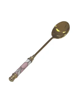 Cutlery & Servers*3rd Party Other Ceramic Arch Tile Pattern Spoon Pink