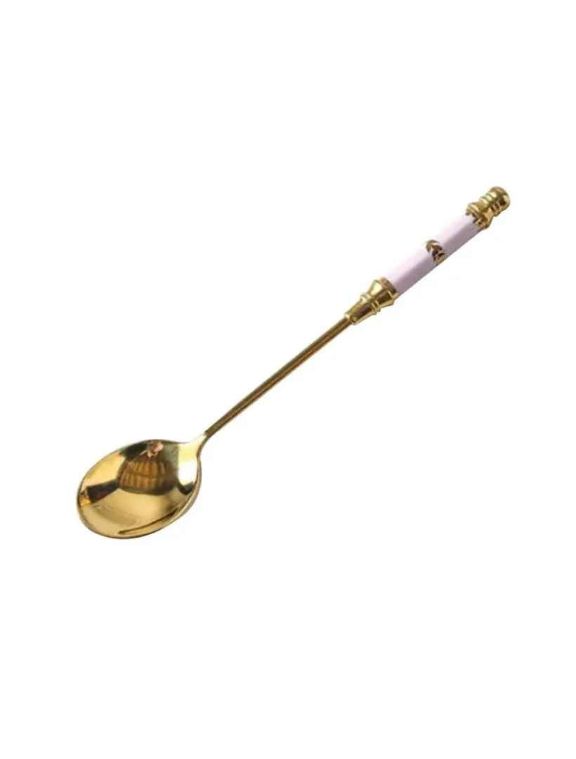 Cutlery & Servers*3rd Party Other Ceramic Stripe Spoon Pink