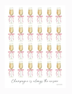 Towels*Zjoosh Champagne Tea Towel