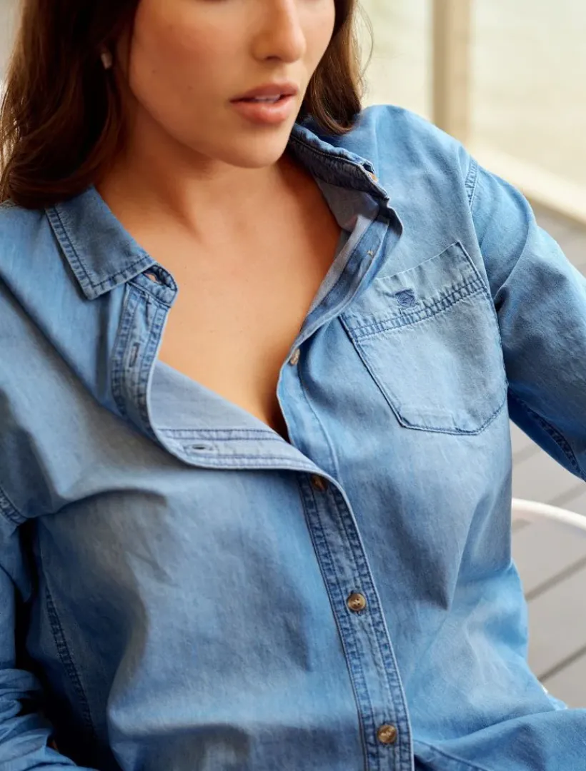 Shirts And Tops*Zjoosh Charlie Denim Shirt