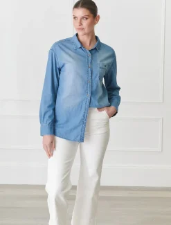 Shirts And Tops*Zjoosh Charlie Denim Shirt