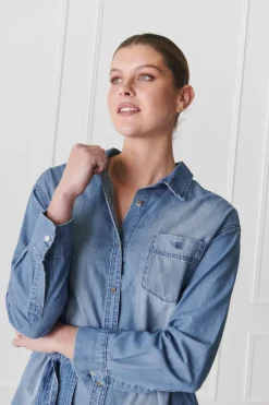 Dresses*Zjoosh Charlie Denim Shirt Dress