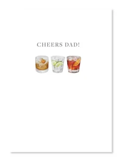 Stationery*Zjoosh Cheers Dad Card