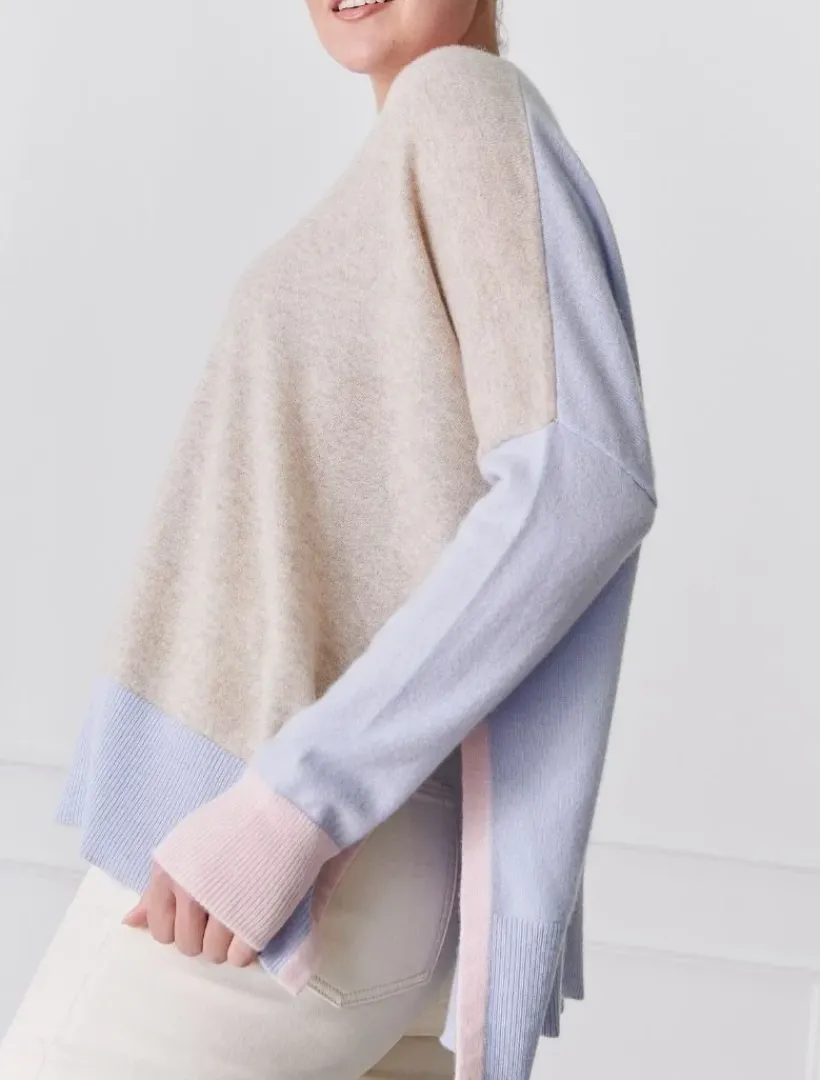 Knits And Jumpers*Zjoosh Chloe Cashmere Knit Oatmeal