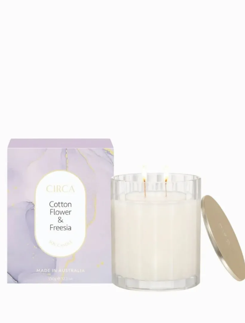 Circa|Scented Candles*Circa Home CIRCA Cotton Flower and Freesia Candle 350G