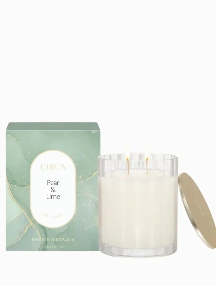 Circa|Scented Candles*Circa Home CIRCA Pear and Lime Candle 350g