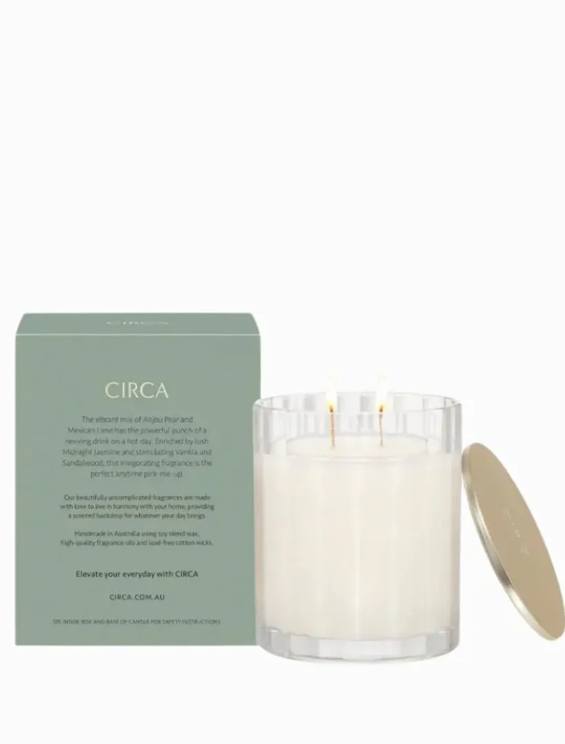 Circa|Scented Candles*Circa Home CIRCA Pear and Lime Candle 350g