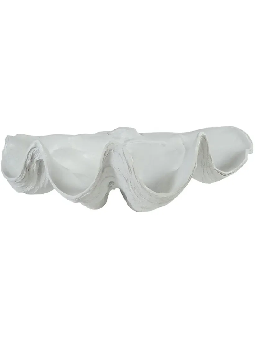 Home Ornaments*3rd Party Other Clam Shell Decor 52cm White